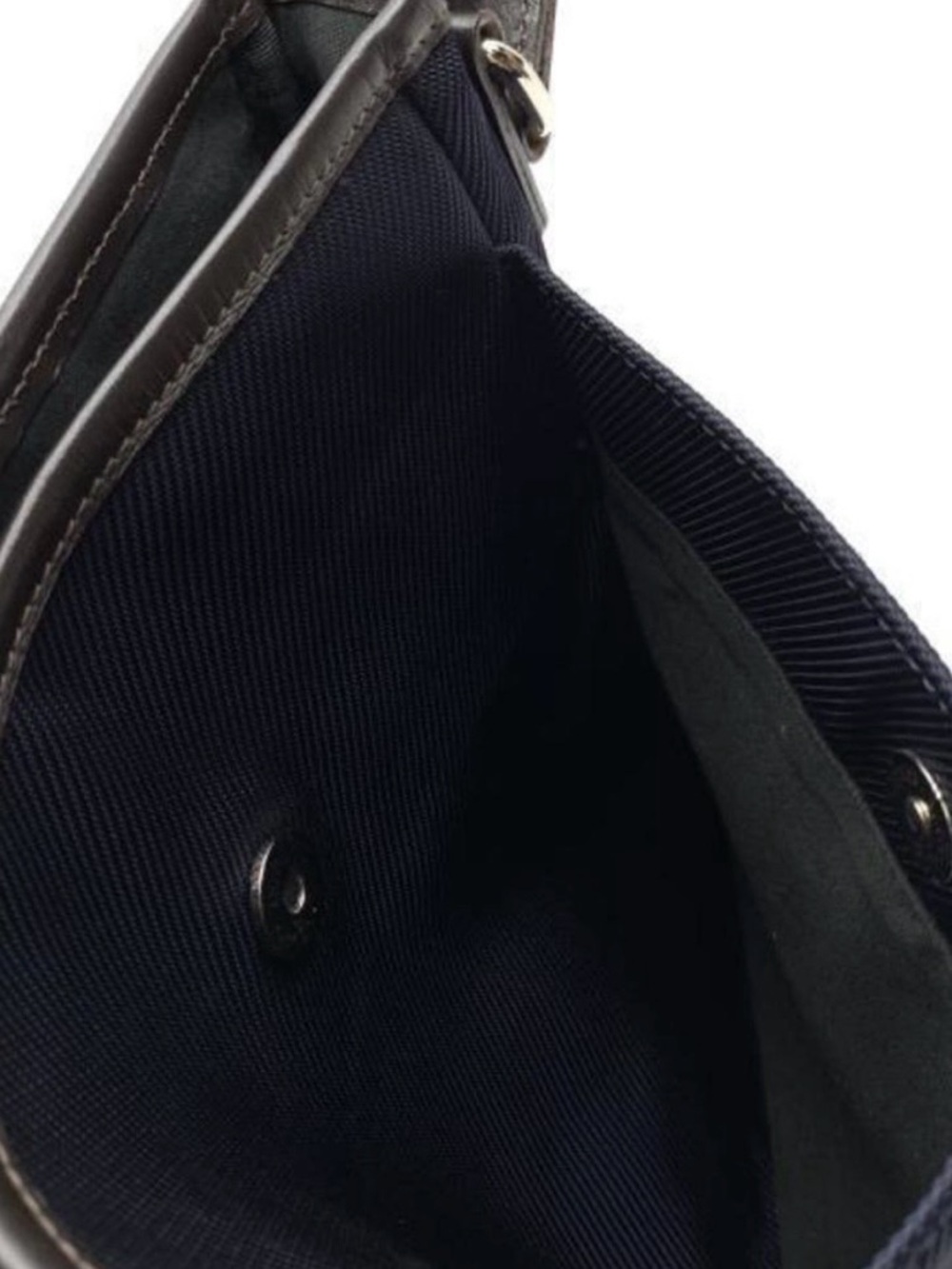 Burberry Navy and Brown Men's Messenger Bag Black Label Japan - Picture 7 of 7